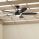 Tranquil 56 inch Satin Black with Black Blades Ceiling Fan