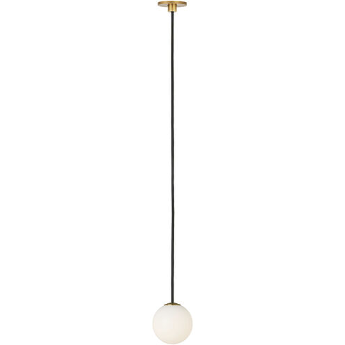 Sean Lavin Orbet LED 3 inch Hand Rubbed Antique Brass Port Alone Pendant Ceiling Light