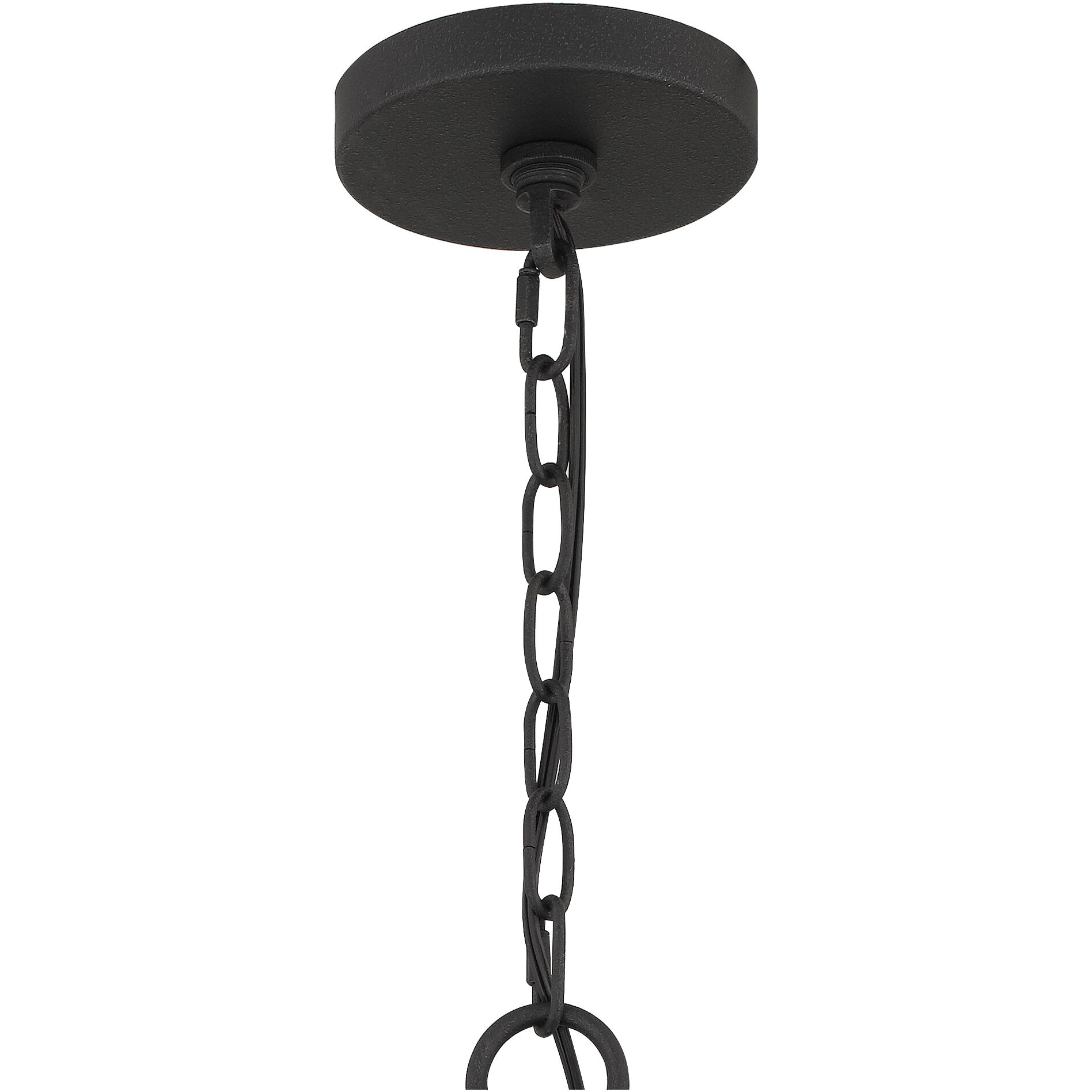 Brockton 6 Light 25 inch Grey Ash Chandelier Ceiling Light