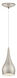 Eglo Reale 1-Light Mini Pendant in Matte Nickel 92076A