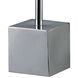 Exeter 30 inch 60 watt Chrome Buffet Lamp Portable Light