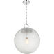Cabot 1 Light 16 inch Chrome Pendant Ceiling Light