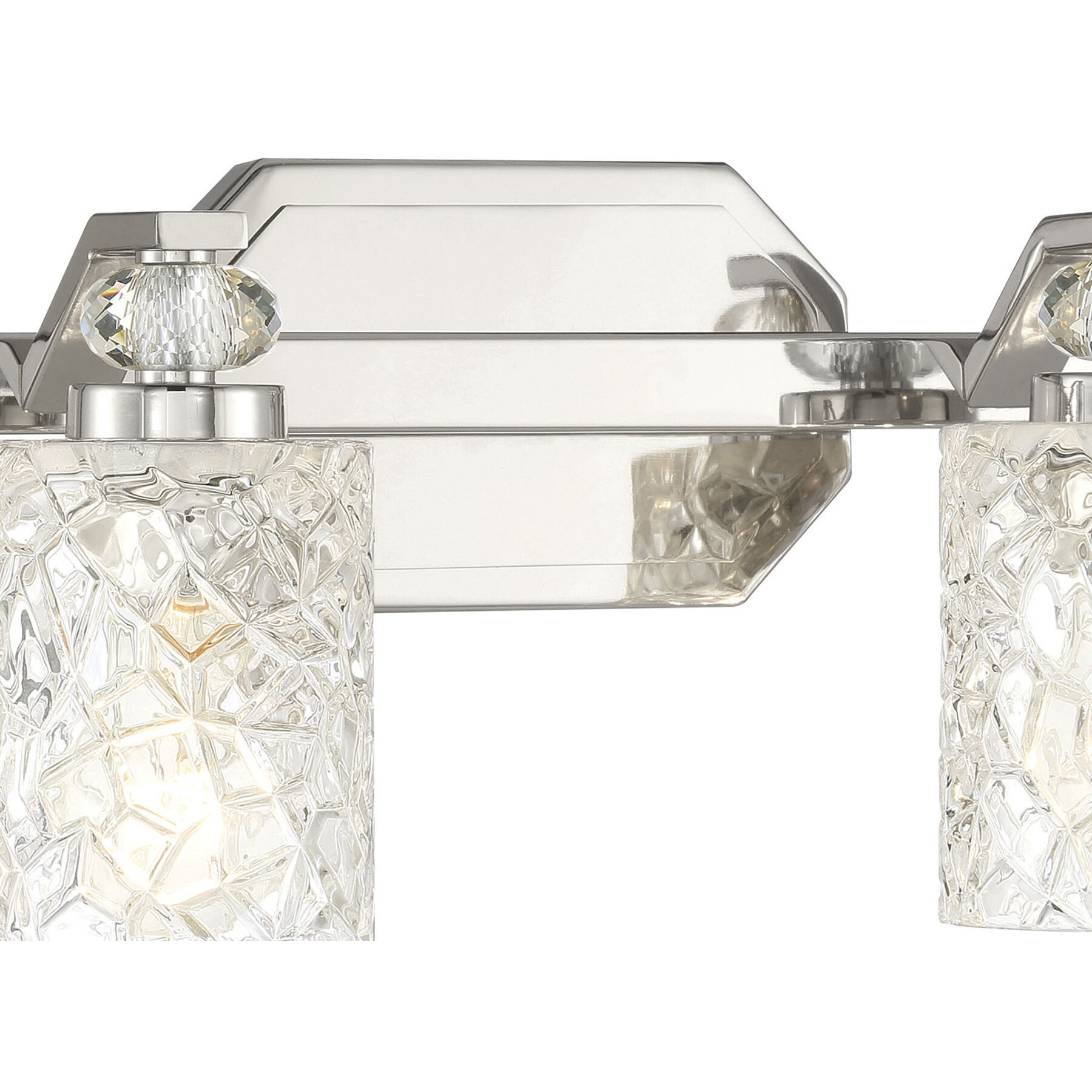 Crystal Kay 2 Light 15.88 inch Chrome Bath Vanity Wall Light