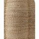 Karnak 30.5 inch 150 watt Natural and Satin Black Table Lamp Portable Light, Barry Goralnick Collection