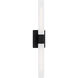 Keaton 2 Light 5 inch Midnight Black Bath Vanity Wall Light