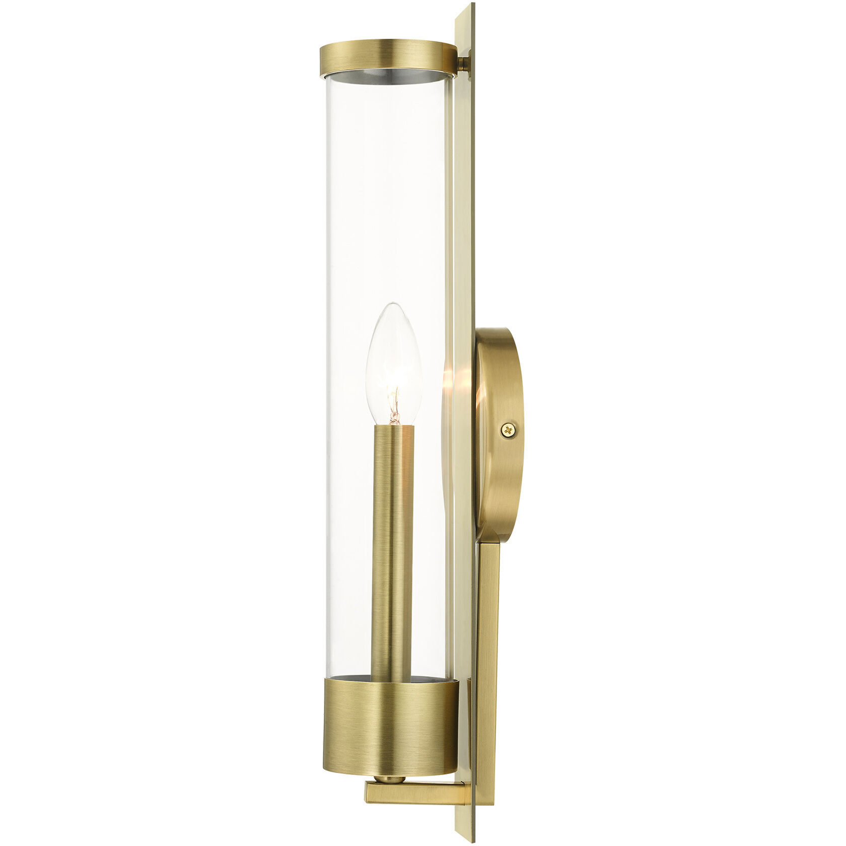 Castleton 1 Light 5 inch Antique Brass ADA ADA Single Sconce Wall Light 