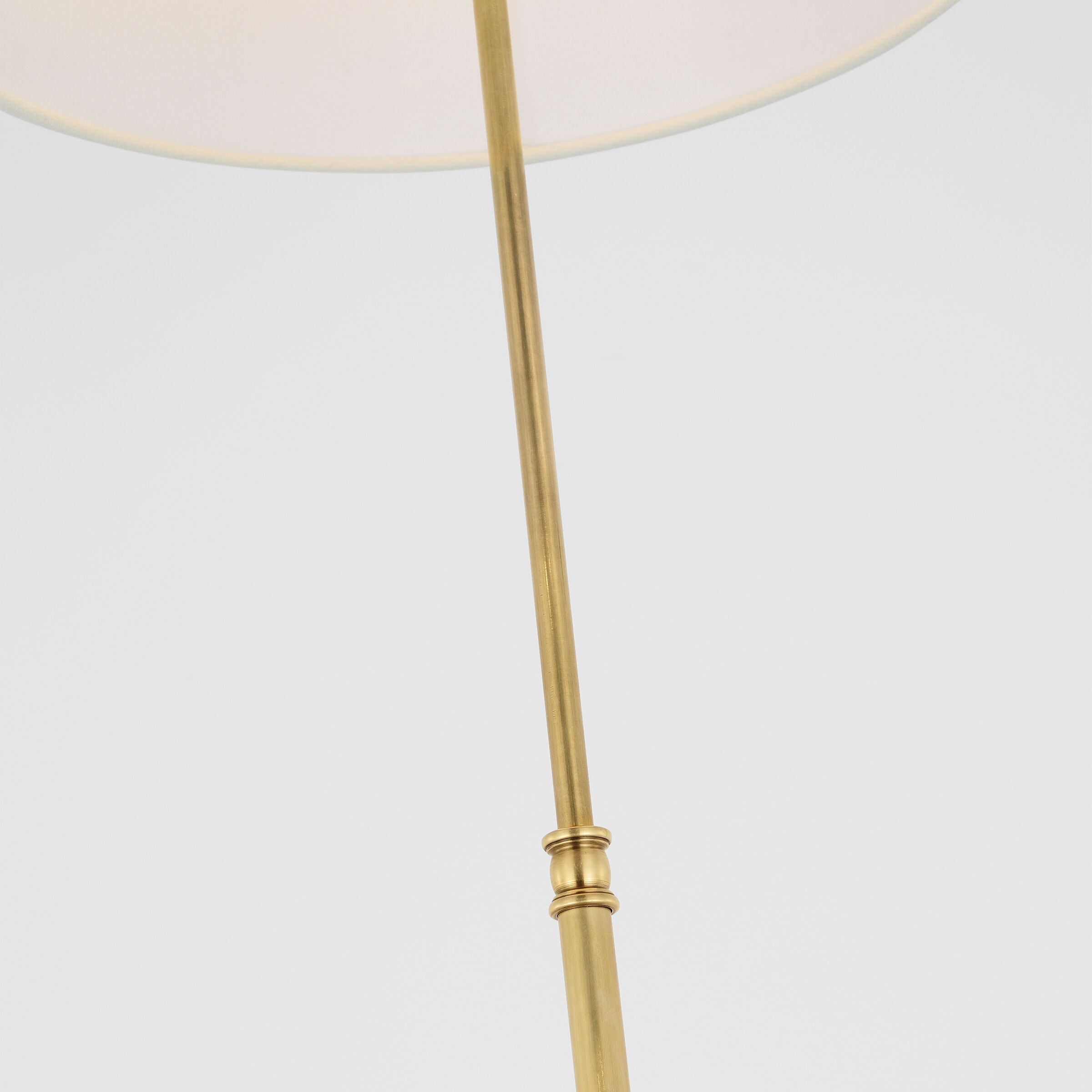 Suzanne Kasler Wyatt 52.25 inch 15.00 watt Hand-Rubbed Antique Brass Floor Lamp Portable Light