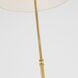 Suzanne Kasler Wyatt 52.25 inch 15.00 watt Hand-Rubbed Antique Brass Floor Lamp Portable Light