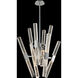 Apollo LED 26 inch Chrome Chandelier Ceiling Light in Firenze
