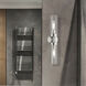 Ludlow 2 Light 4.25 inch Brushed Nickel Vanity Sconce Wall Light