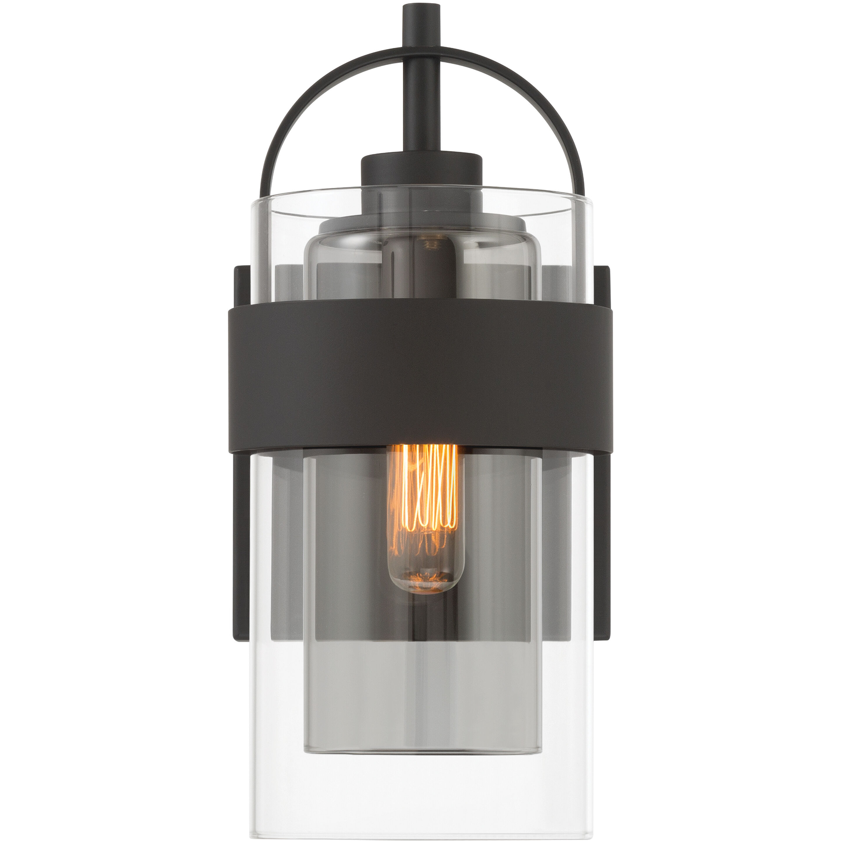 Ravik 1 Light 5 inch Dark Matte Black Bath Sconce Wall Light