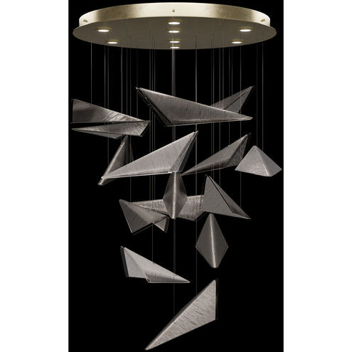 Volo 8 Light 36 inch Gold Pendant Ceiling Light