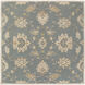 Caesar 72 X 72 inch Medium Gray/Ivory/Olive/Brown Handmade Rug in 6 Ft Square, Square