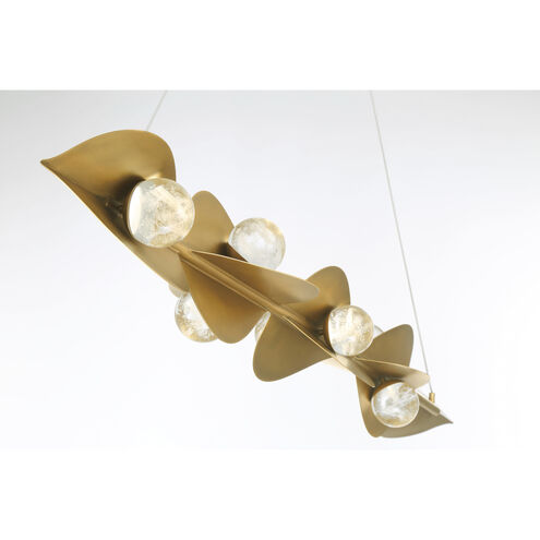 Pod Island Light Ceiling Light in Legacy Brass