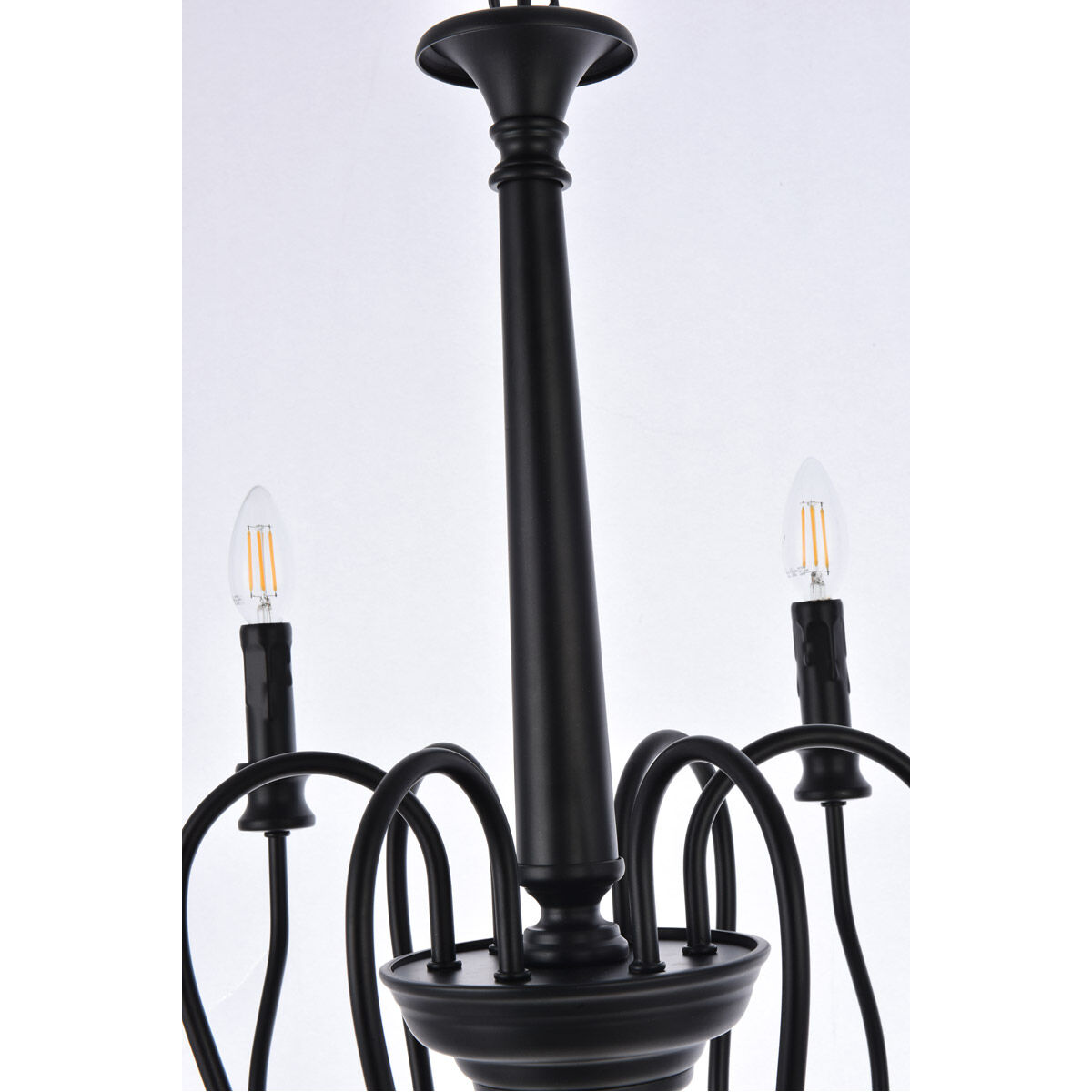 Flynx 6 Light 26 inch Black Pendant Ceiling Light