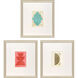 Happy Dance I Teal and Green and Pink and Beige Framed Art, Propac