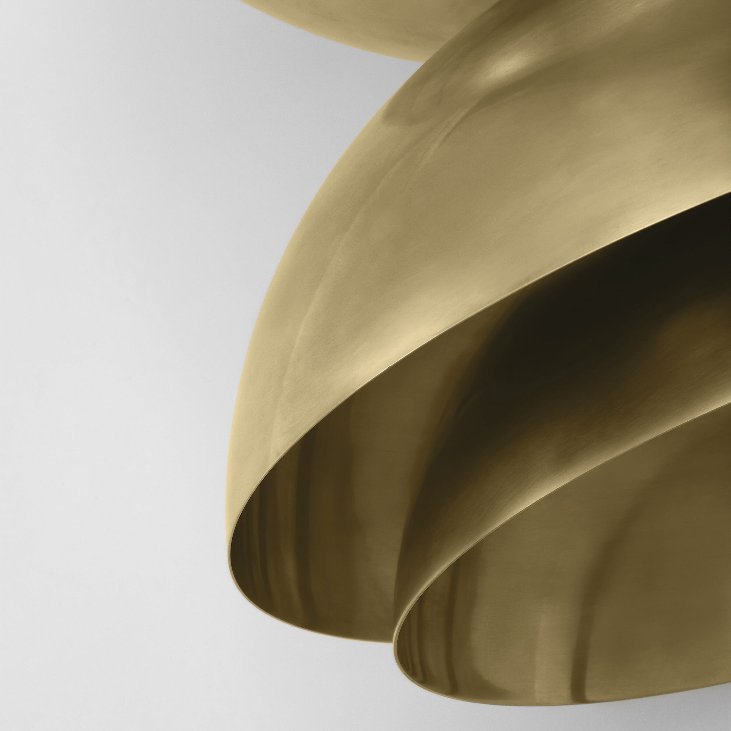 Sean Lavin Shanti LED 20.5 inch Natural Brass Line-Voltage Pendant Ceiling Light