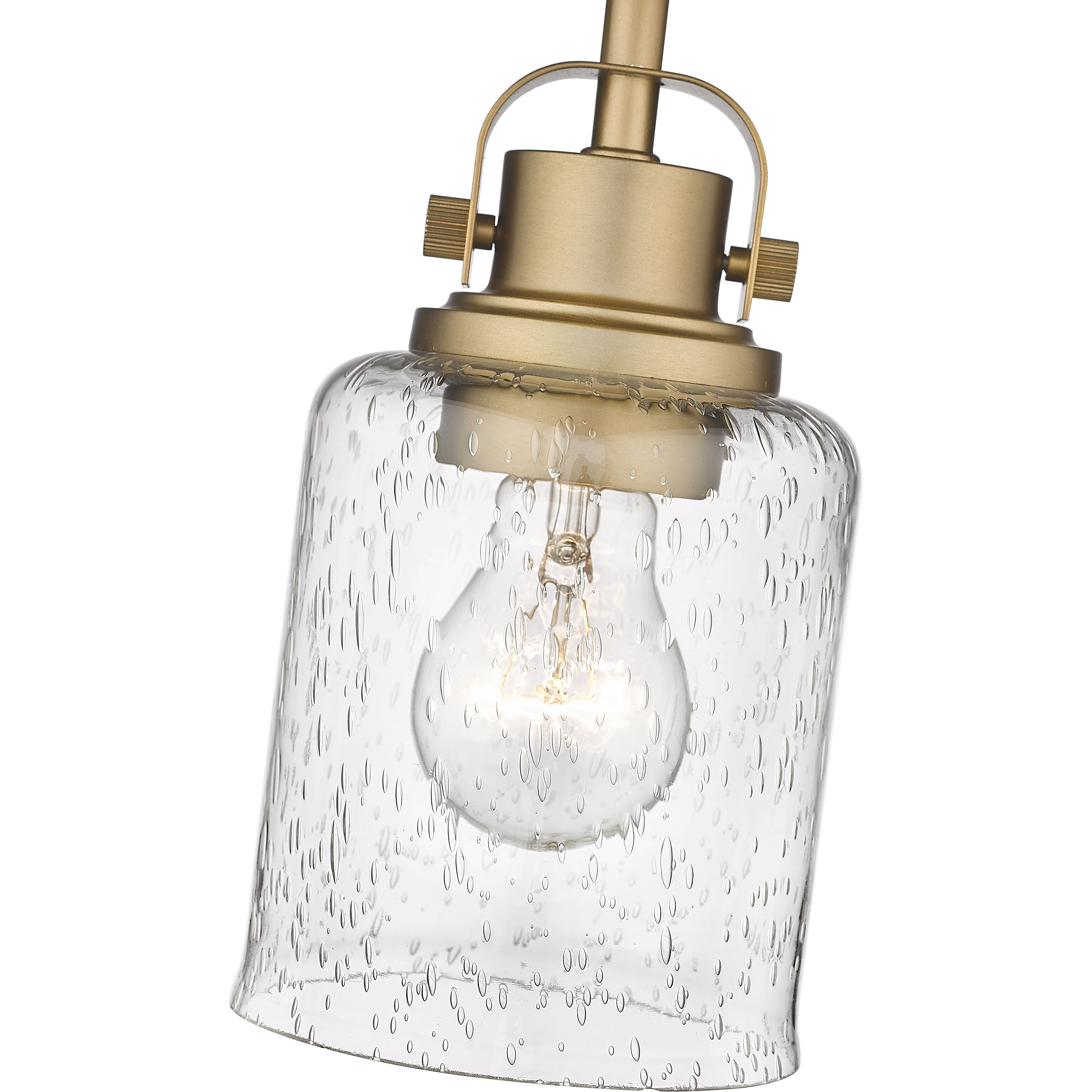 Kinsley 1 Light 5.25 inch Heirloom Gold Flush Mount Ceiling Light in Heritage Gold