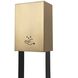 Luxe Brushed Brass Tabletop Touchless Hand Sanitizer Dispenser