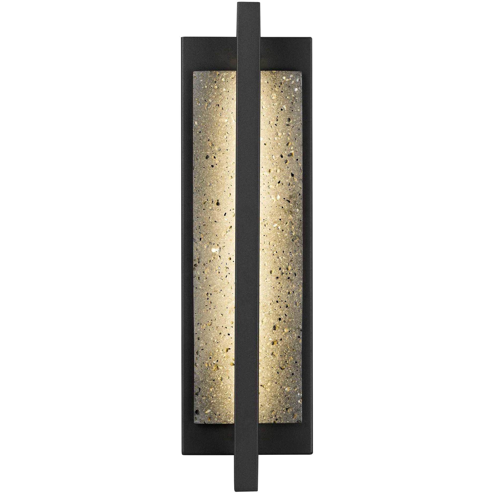Dakota LED 16 inch Sand Black Outdoor Wall Sconce