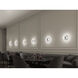 Meclisse LED 9 inch Polished Chrome ADA Sconce Wall Light