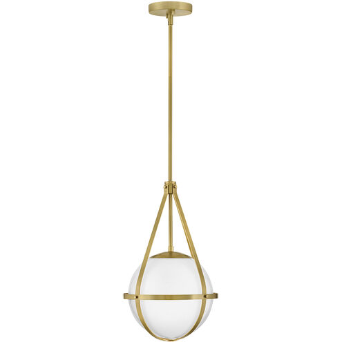 Colby 1 Light 11.25 inch Lacquered Brass Pendant Ceiling Light