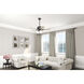 Crystal Peak 44 inch Noble Bronze with Natural Oak/Golden Maple Blades Ceiling Fan