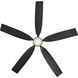 Bodin 64 inch Heritage Brass with Matte Black with Matte Black Blades Smart Fan