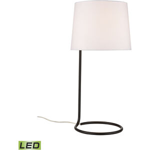 Loophole 29 inch 9.00 watt Oiled Bronze Table Lamp Portable Light