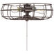 Contemporary LED Oil Rubbed Bronze Ceiling Fan Light kit