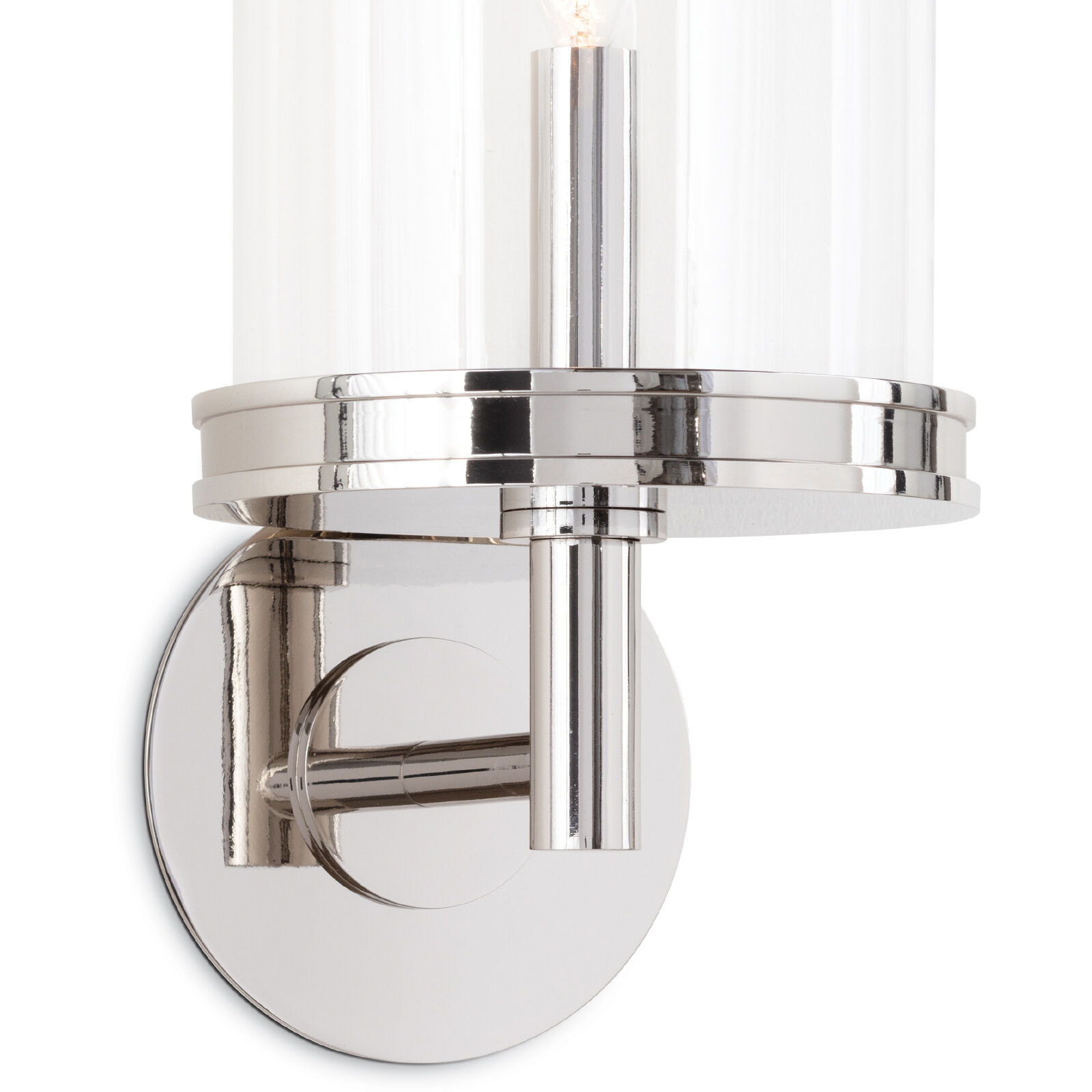 Adria 1 Light 7 inch Polished Nickel Wall Sconce Wall Light