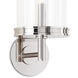 Adria 1 Light 7 inch Polished Nickel Wall Sconce Wall Light
