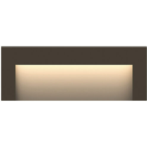 Taper 12v 2.50 watt Bronze Landscape Deck Sconce, Horizontal
