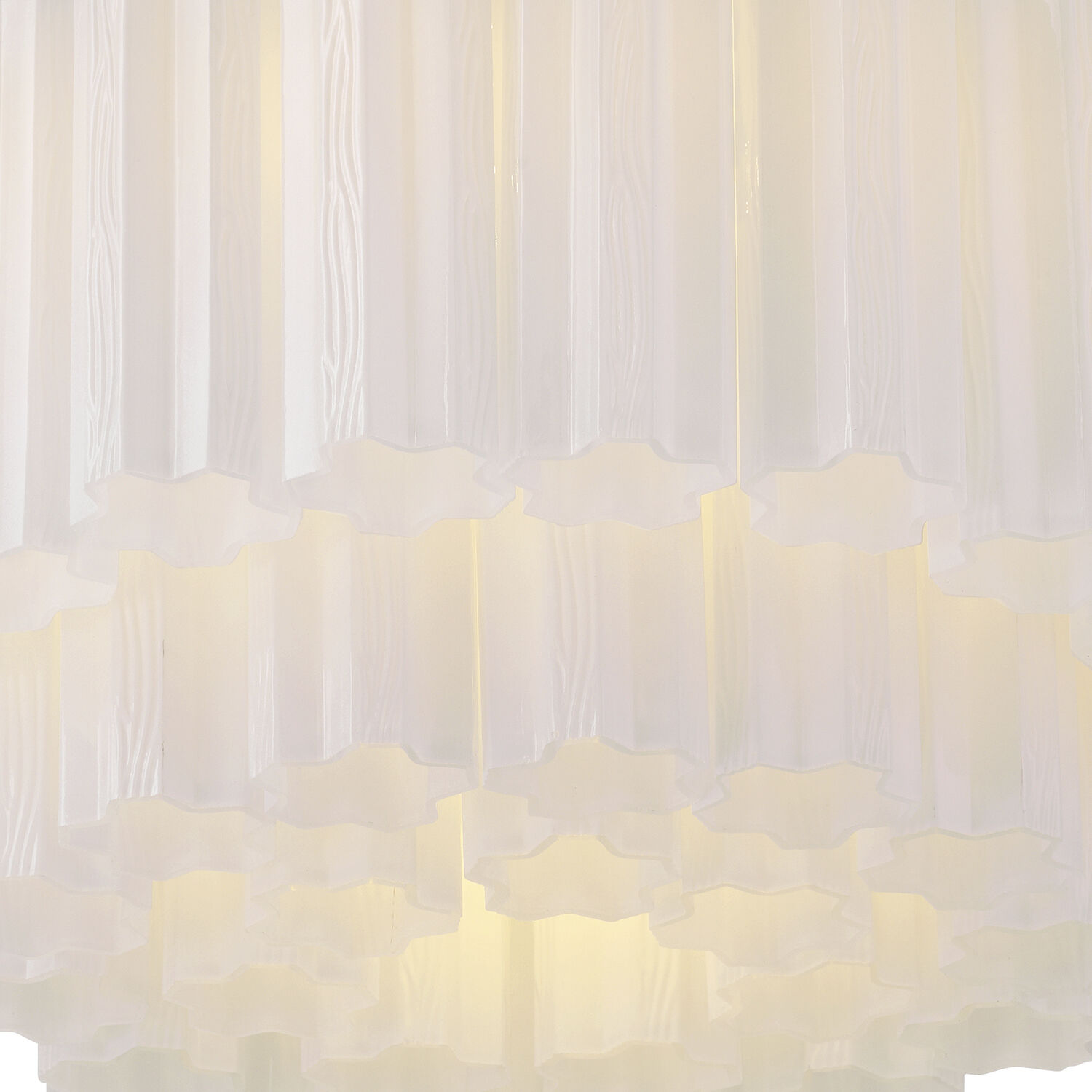 Addis 7 Light 22.25 inch Polished Chrome Flush Mount Ceiling Light in Tronchi Glass White