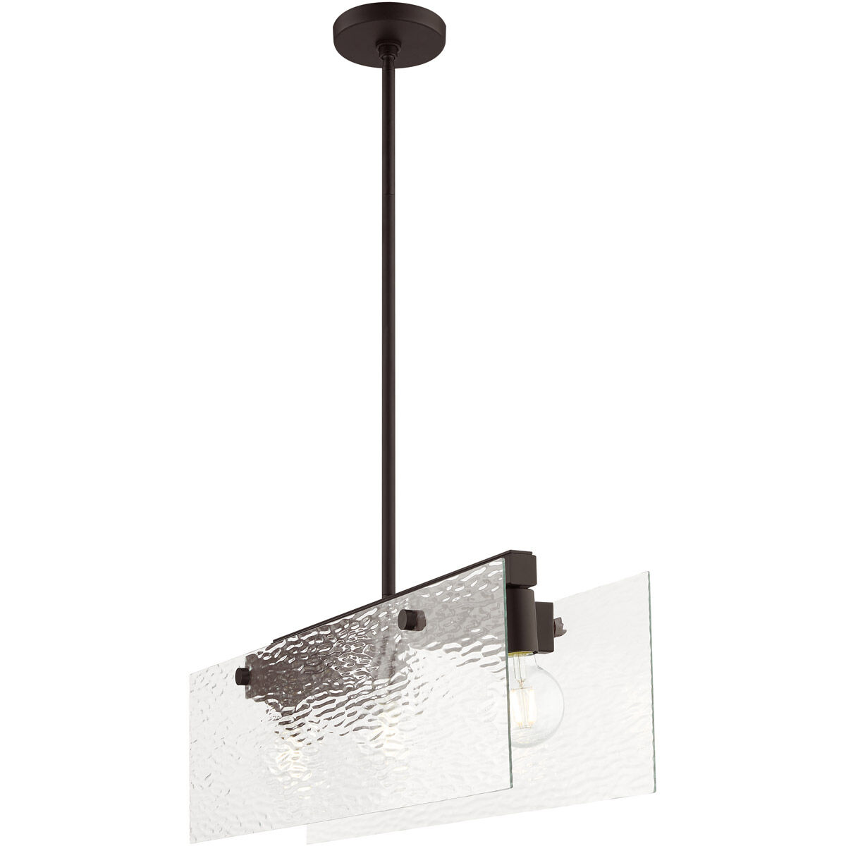 Ashcroft 3 Light 7 inch Bronze Chandelier Ceiling Light