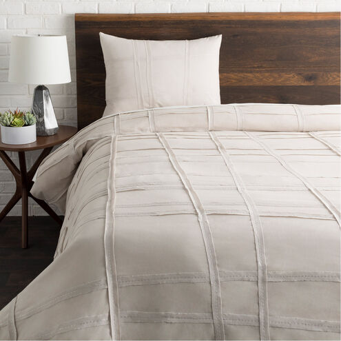 Haru Light Gray Duvet, Twin