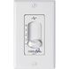 Aire White Wall Mount Fan Control