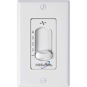 Aire White Wall Mount Fan Control