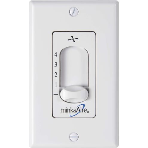 Aire White Wall Mount Fan Control