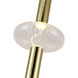 Canada LED 8 inch Gold LED Pendant Ceiling Light