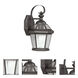 Georgetown 1 Light 12 inch Bronze Outdoor Wall Lantern