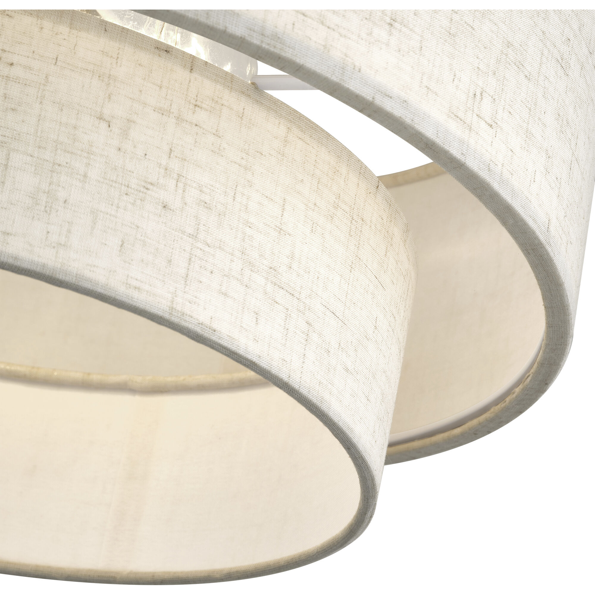 Manorwood 3 Light 15 inch Antique Brass Semi Flush Mount Ceiling Light, Large