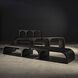 Maximus 68 X 34 inch Matte Black Coffee Table