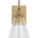 Ruben 1 Light 6.25 inch Satin Brass Wall Bath Fixture Wall Light