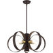 Modesto 6 Light 24 inch Bronze Chandelier Ceiling Light