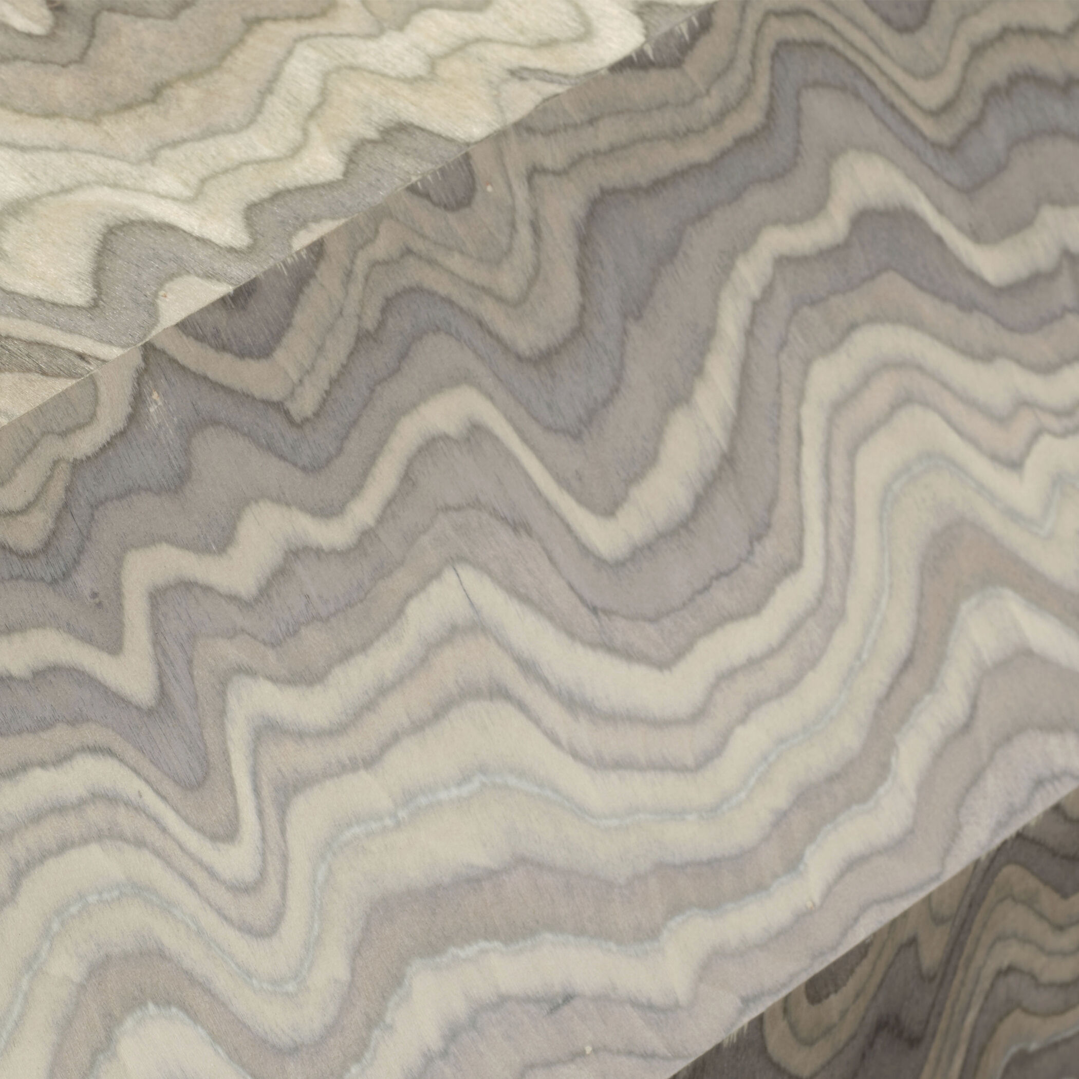 Grounded 46 inch Sand Grey Console Table, Inline