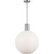Drew & Jonathan Colewood 1 Light 20 inch Brushed Nickel Pendant Ceiling Light, Large