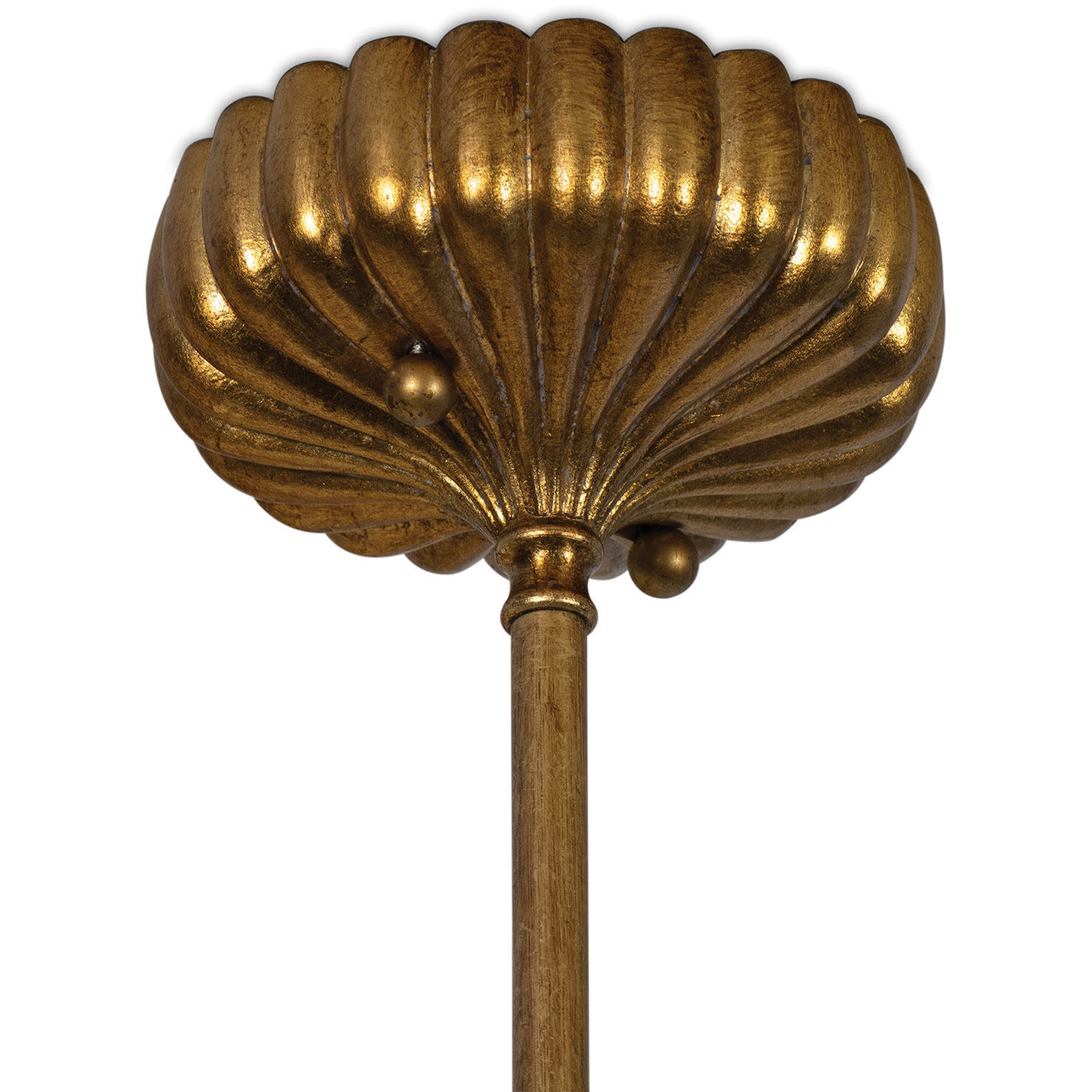 Clove 2 Light 14 inch Antique Gold Leaf Pendant Ceiling Light in Natural Linen Shade