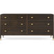 Berkeley Fumed Drawer Dresser, Wooden, 6-Drawer, Spencer Green Park