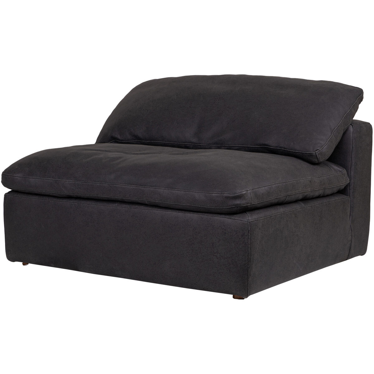Clay Black Slipper Chair